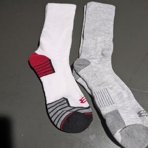 2ct Mens Calf Socks Size Small (Shoe Size 5-8) NWOT